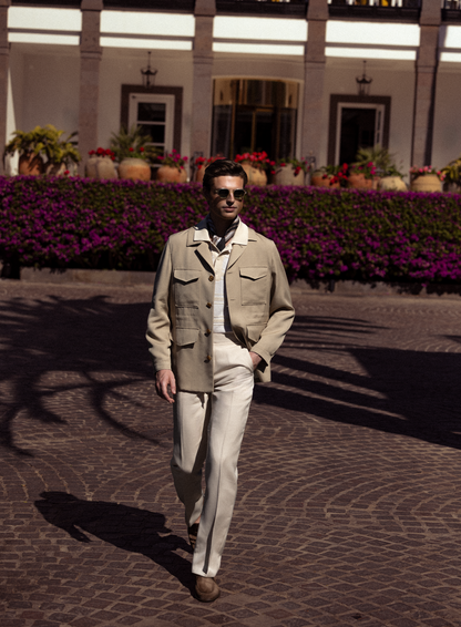 Field jacket | FULL_WIDTH | MODEL | Beige