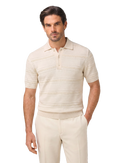 Knitted polo van katoen | MODEL | FULL_WIDTH | ROOM-WIT