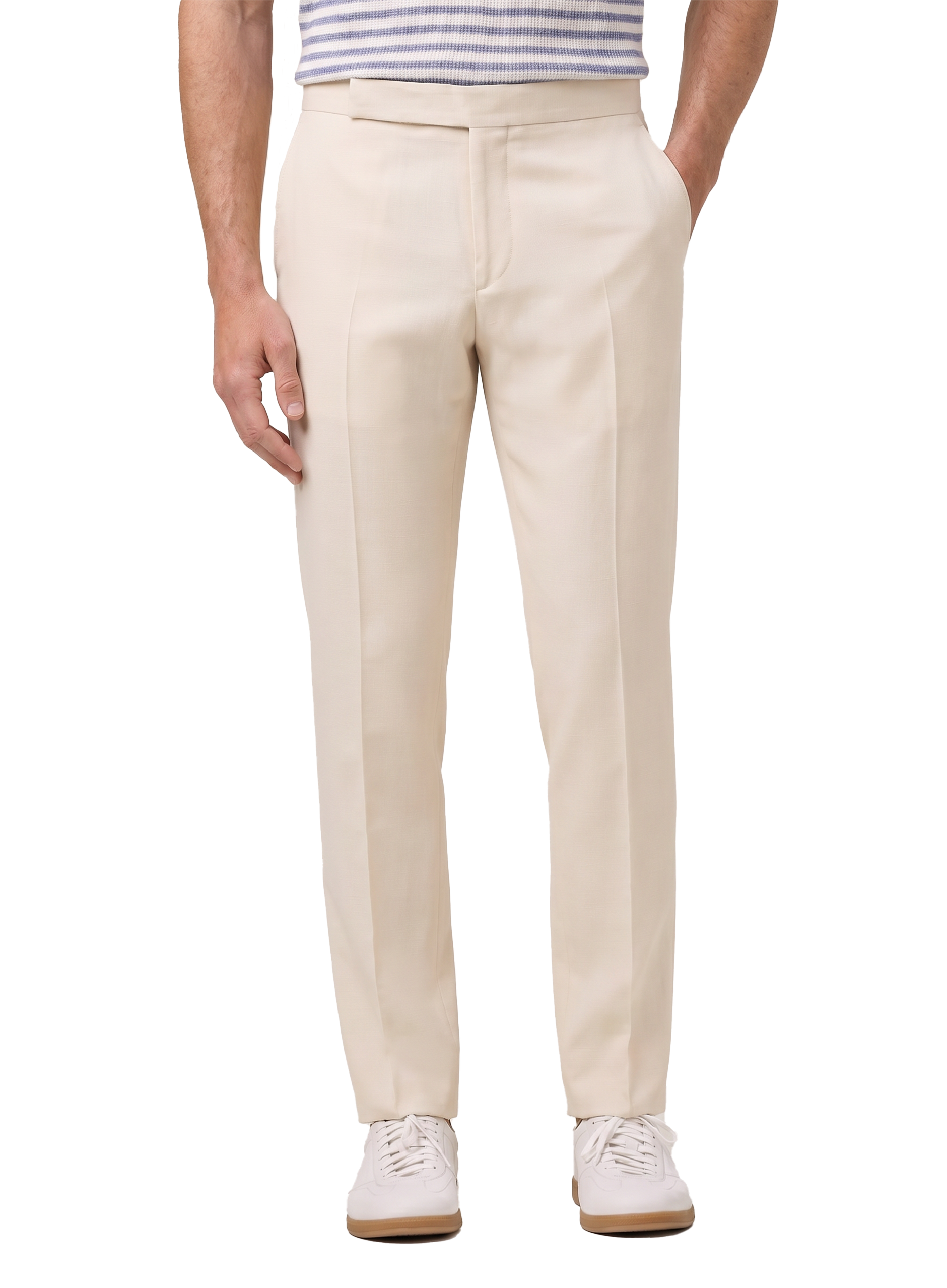 Classic broek | MODEL | FULL_WIDTH | Beige