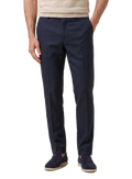 Broek met stretch | MODEL | FULL_WIDTH | BLUE NAVY