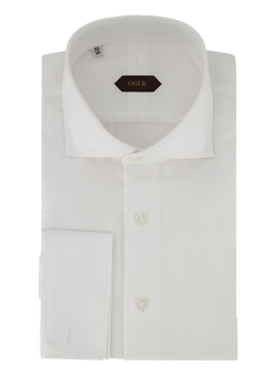 Camicia uomo in cotone con polsini doppi | Wit