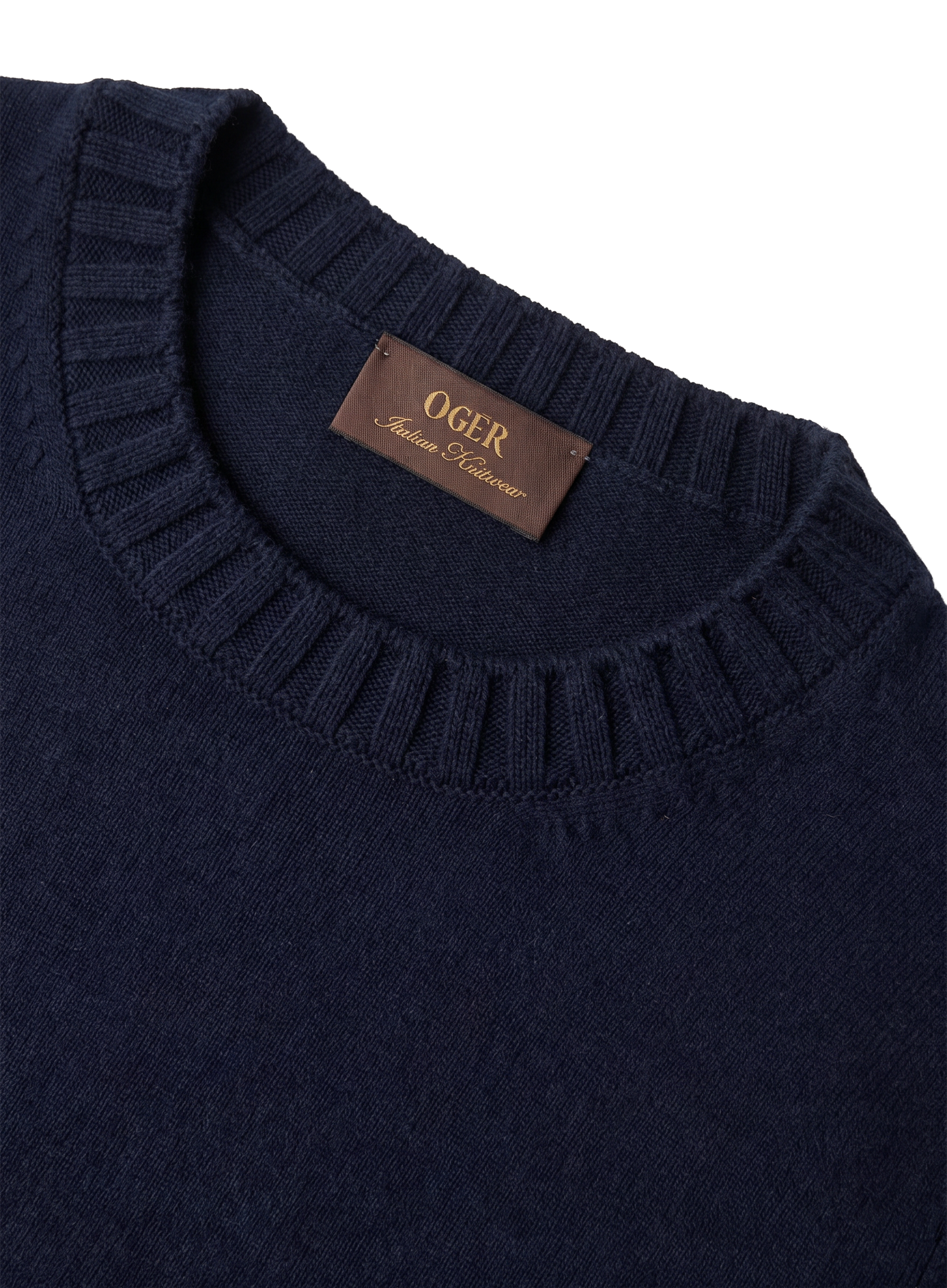T-shirt van katoen | FULL_WIDTH | BLUE NAVY