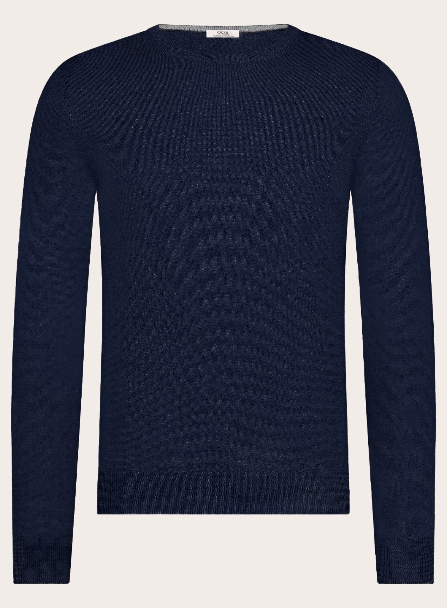 Crewneck van wol | BLUE NAVY