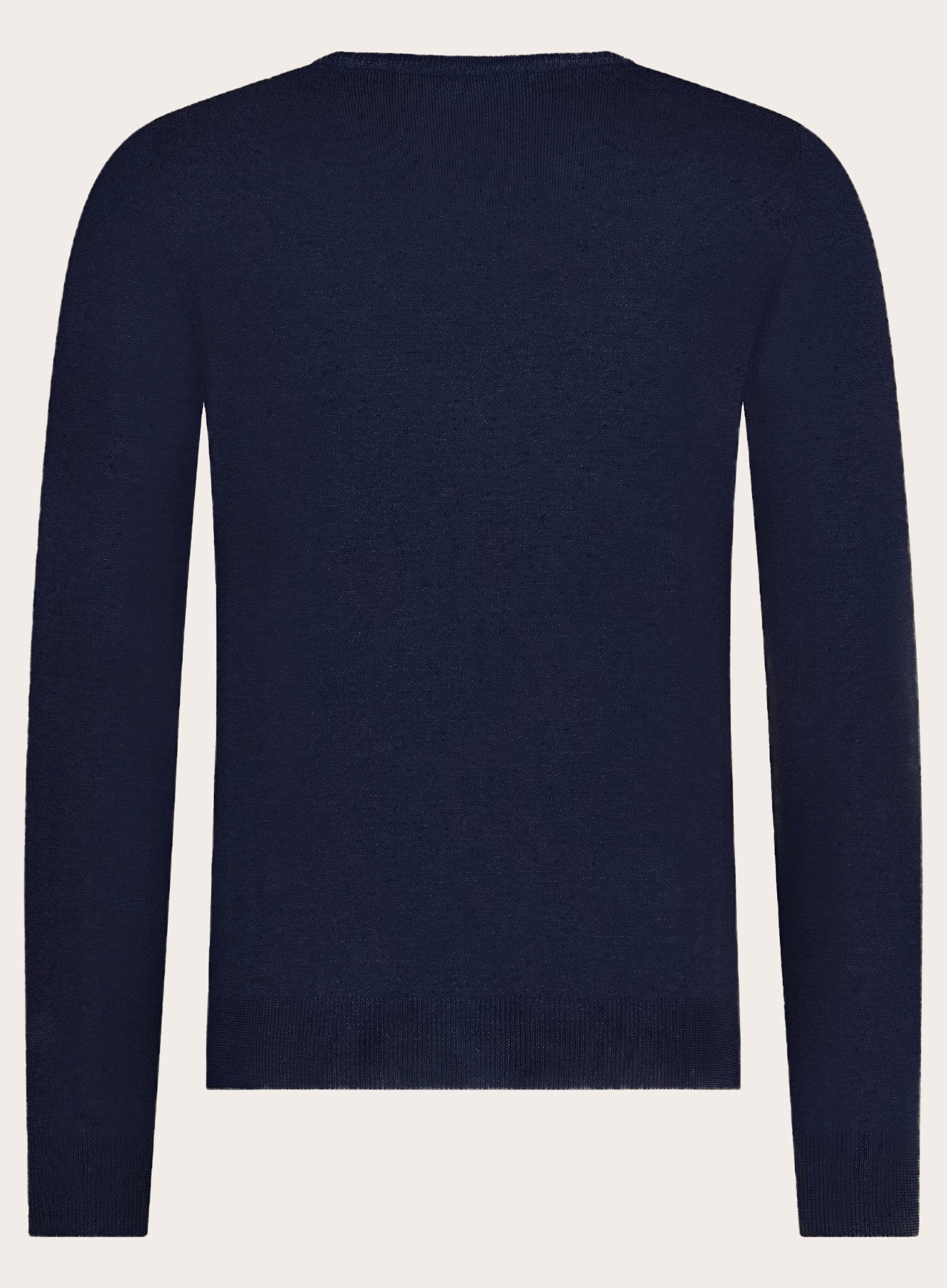 Crewneck van wol | BLUE NAVY