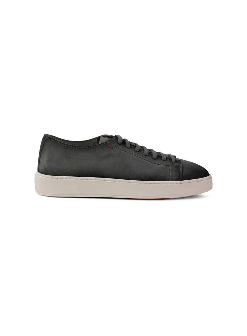 Sneakers van leer