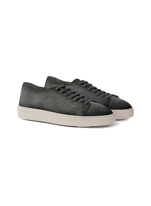 Sneakers van leer