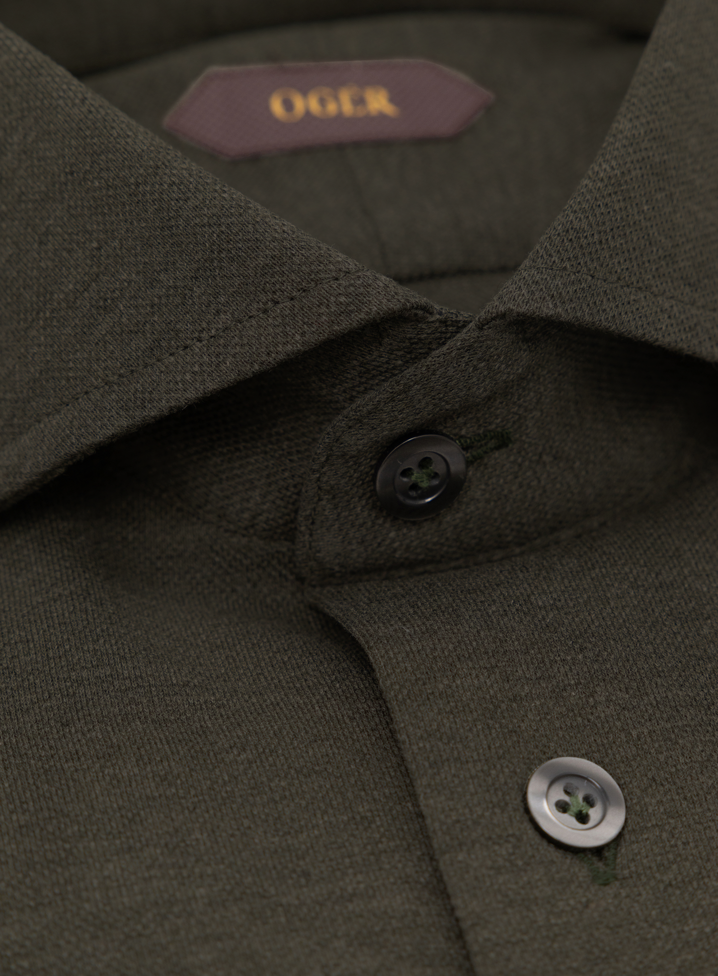 Katoenen shirt | FULL_WIDTH | Groen