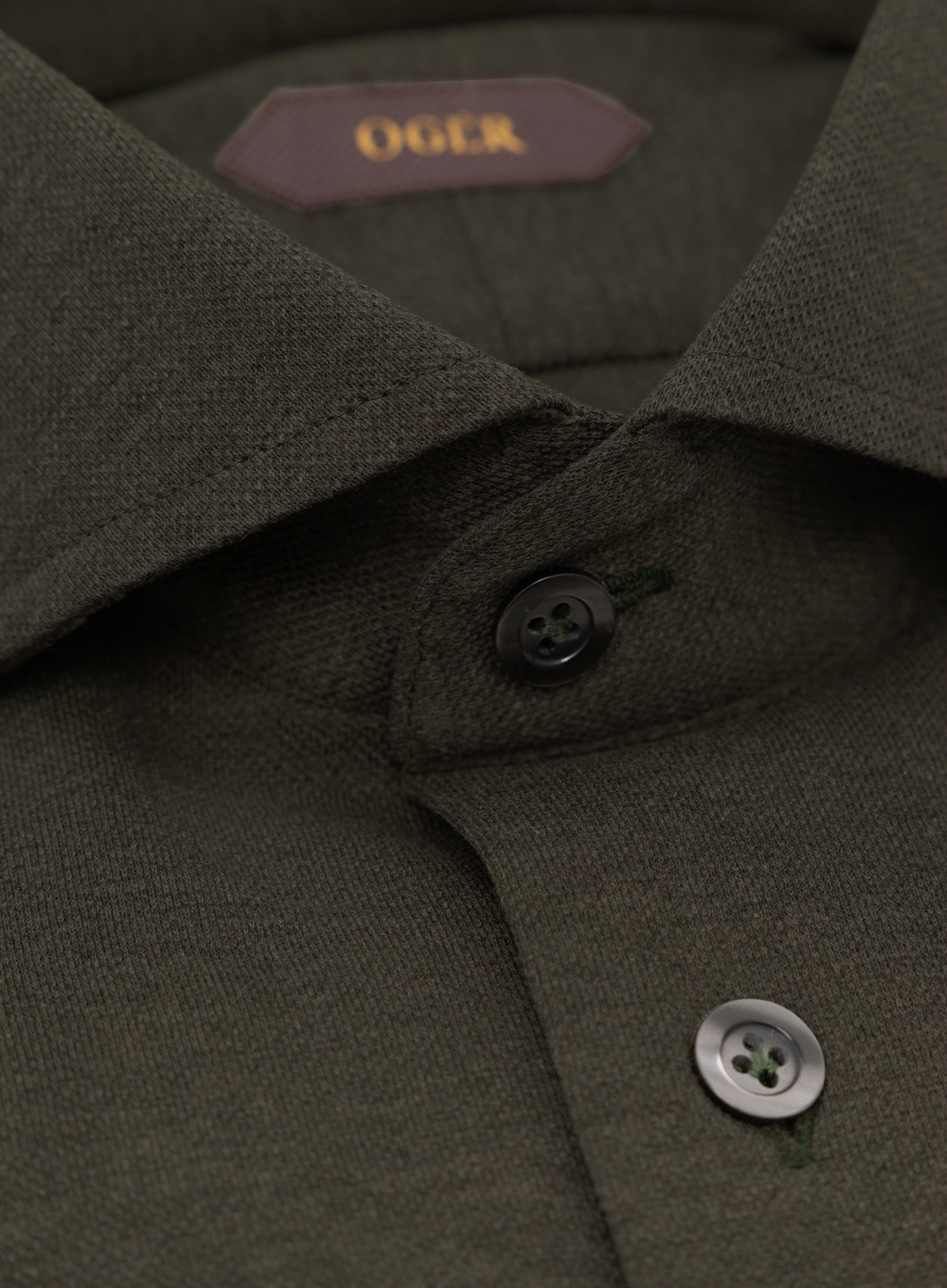 Katoenen shirt | FULL_WIDTH | Groen