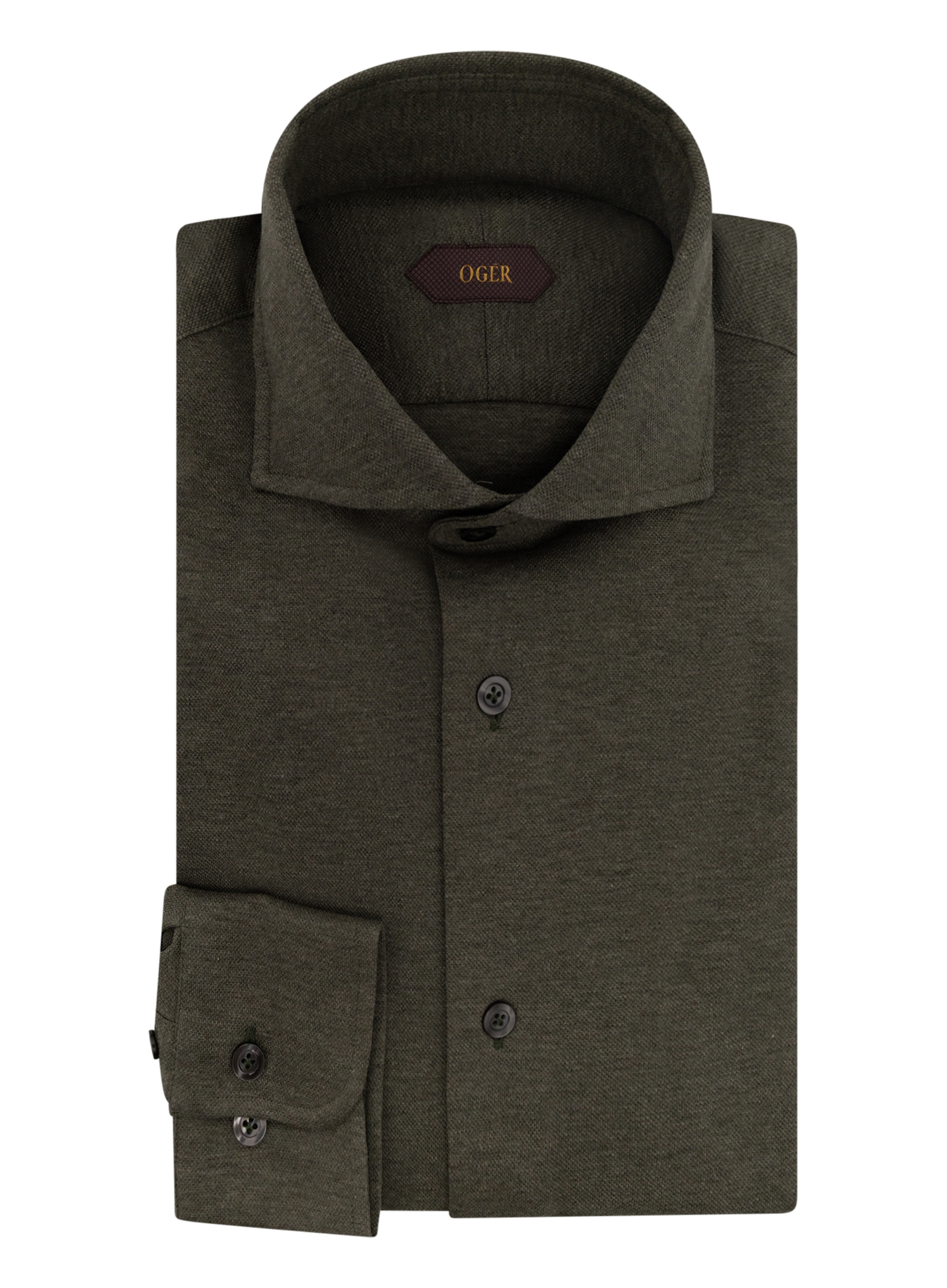 Katoenen shirt | FULL_WIDTH | Groen