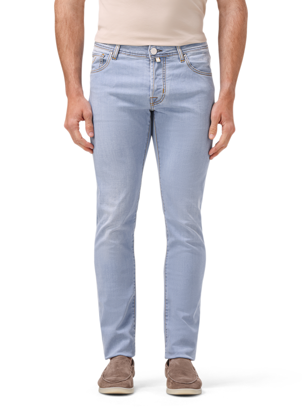 Nick jeans van katoen | MODEL | FULL_WIDTH | L.Blauw