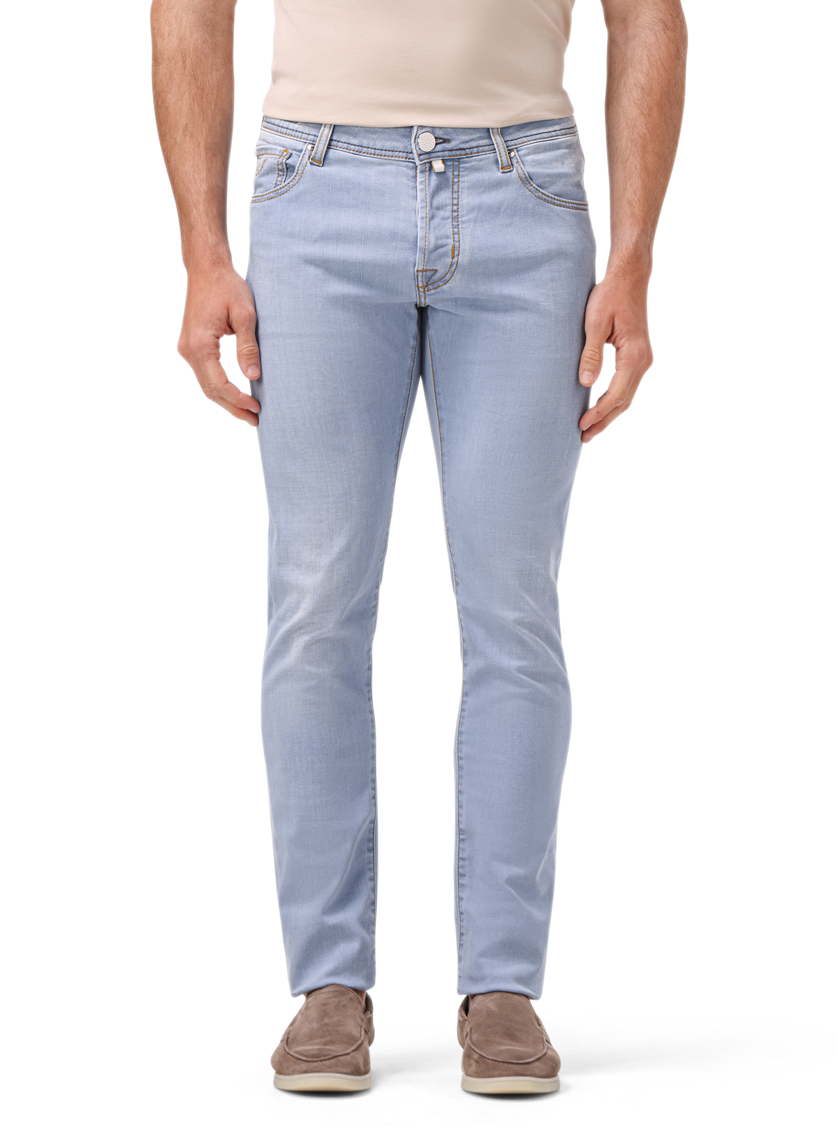 Nick jeans van katoen | MODEL | FULL_WIDTH | L.Blauw
