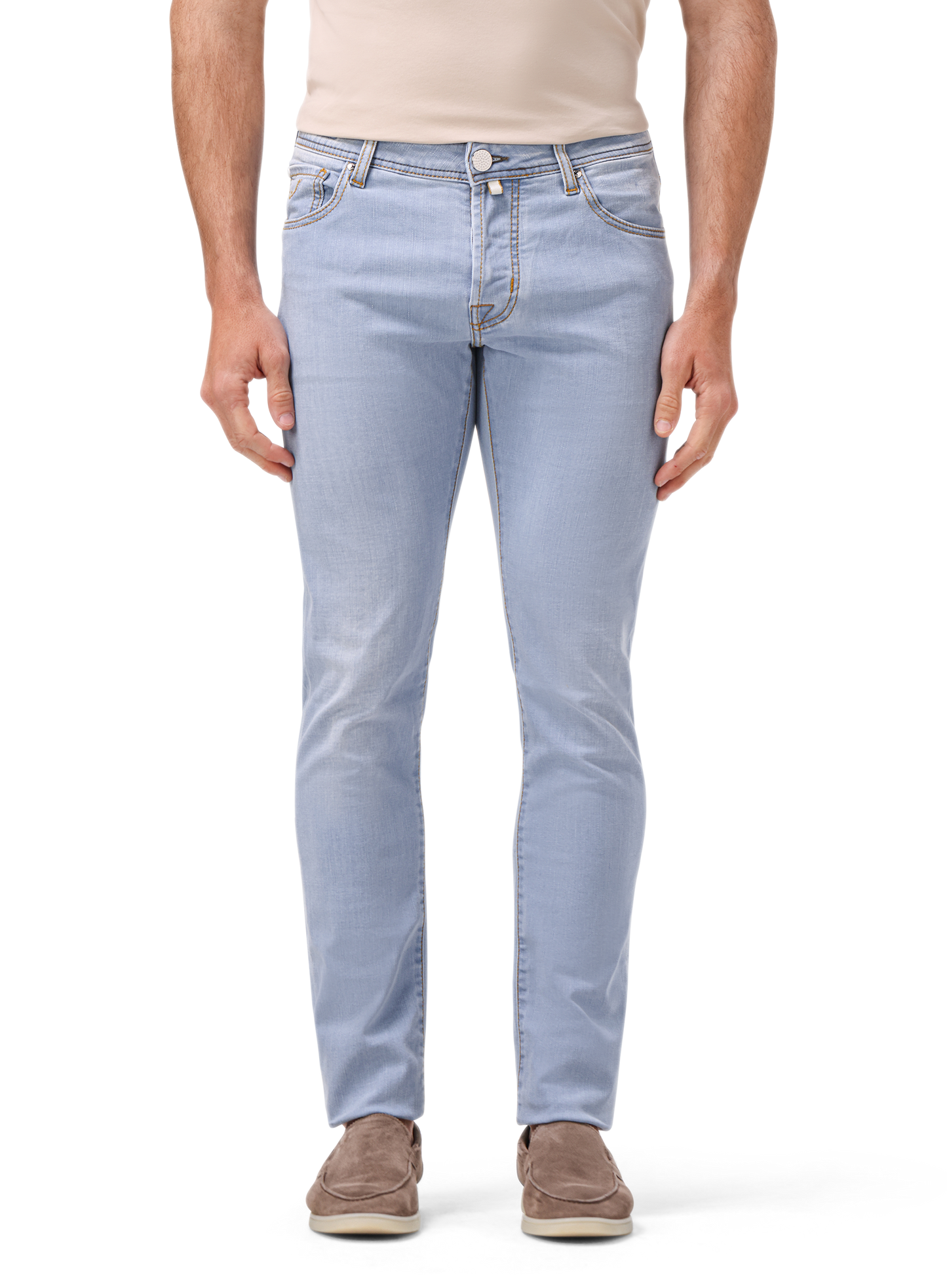 Nick jeans van katoen | MODEL | FULL_WIDTH | L.Blauw