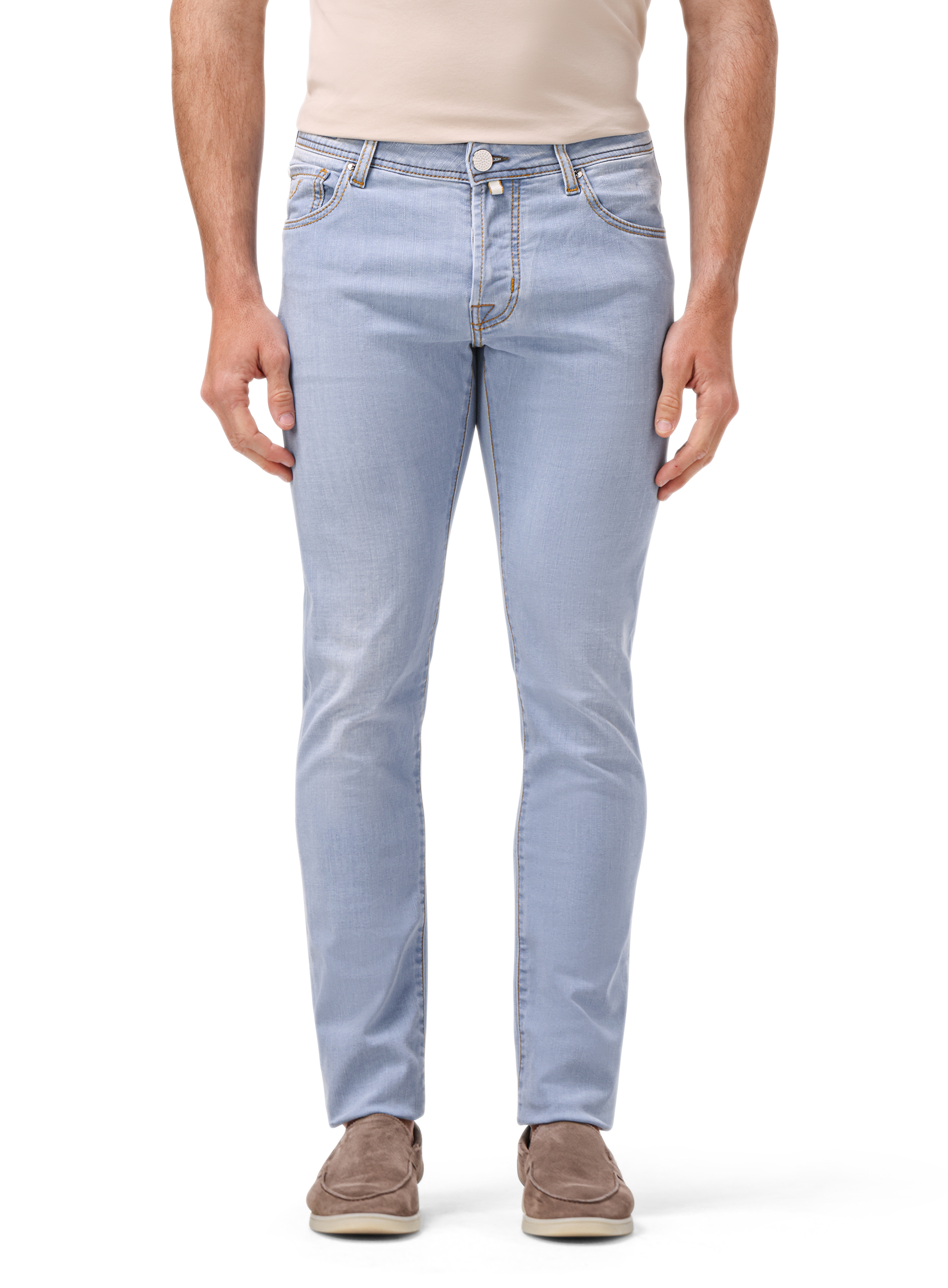 Nick jeans van katoen | MODEL | FULL_WIDTH | L.Blauw