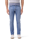 Bard jeans van katoen | MODEL | FULL_WIDTH | Blauw
