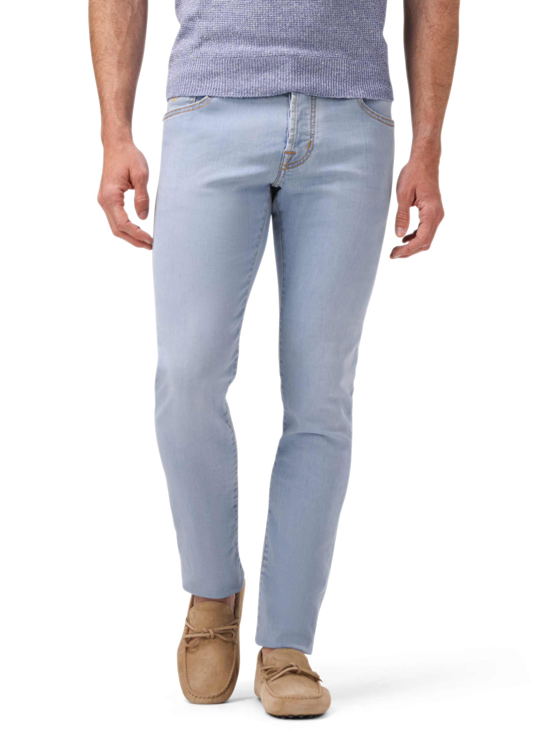 Nick jeans van katoen | MODEL | FULL_WIDTH |  L.Blauw