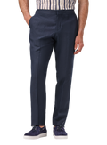Griffon broek van linnen | FULL_WIDTH | BLUE NAVY