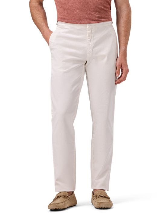 Pantalon van katoen | MODEL | FULL_WIDTH | Wit