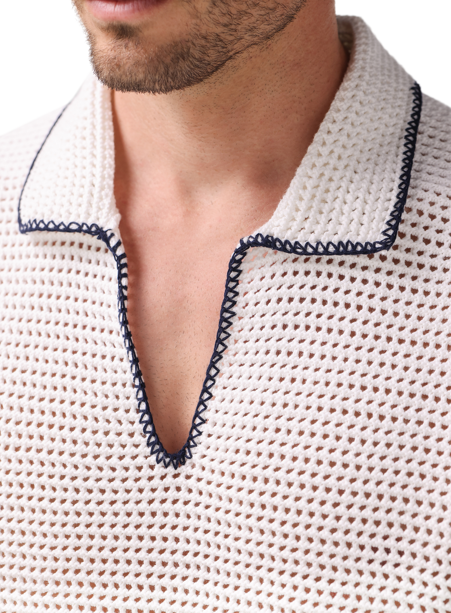 Batten-Hemd aus Baumwolle