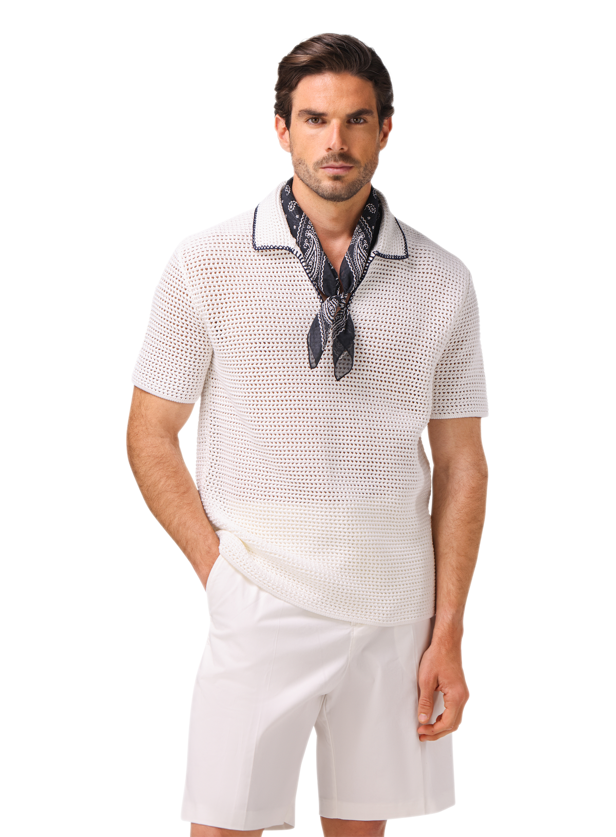 Batten shirt van katoen | MODEL | FULL_WIDTH | ROOM-WIT