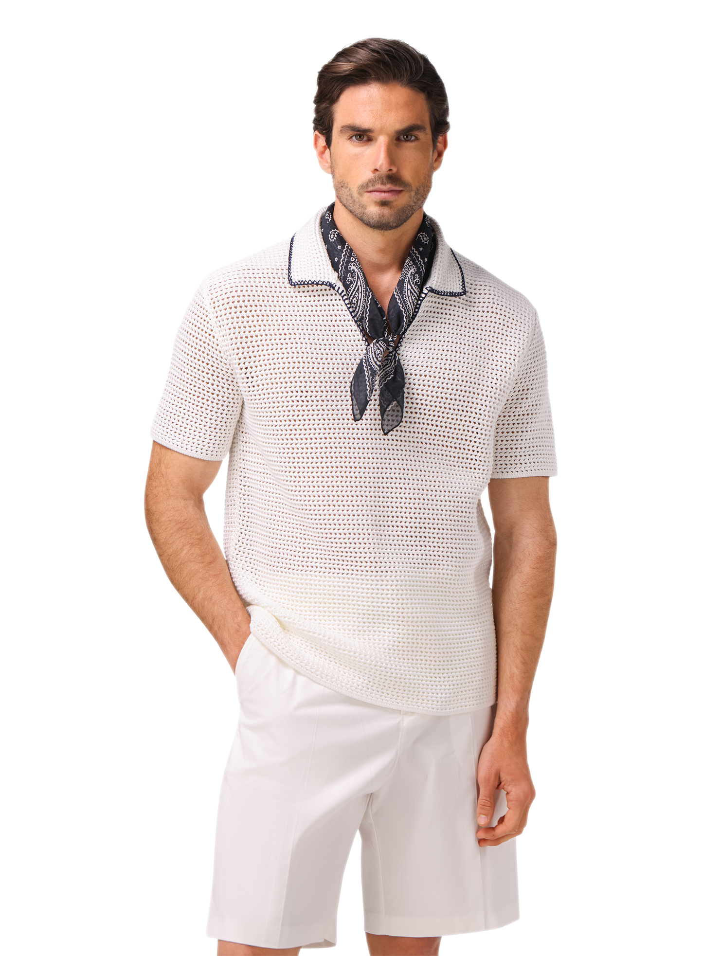 Batten-Hemd aus Baumwolle