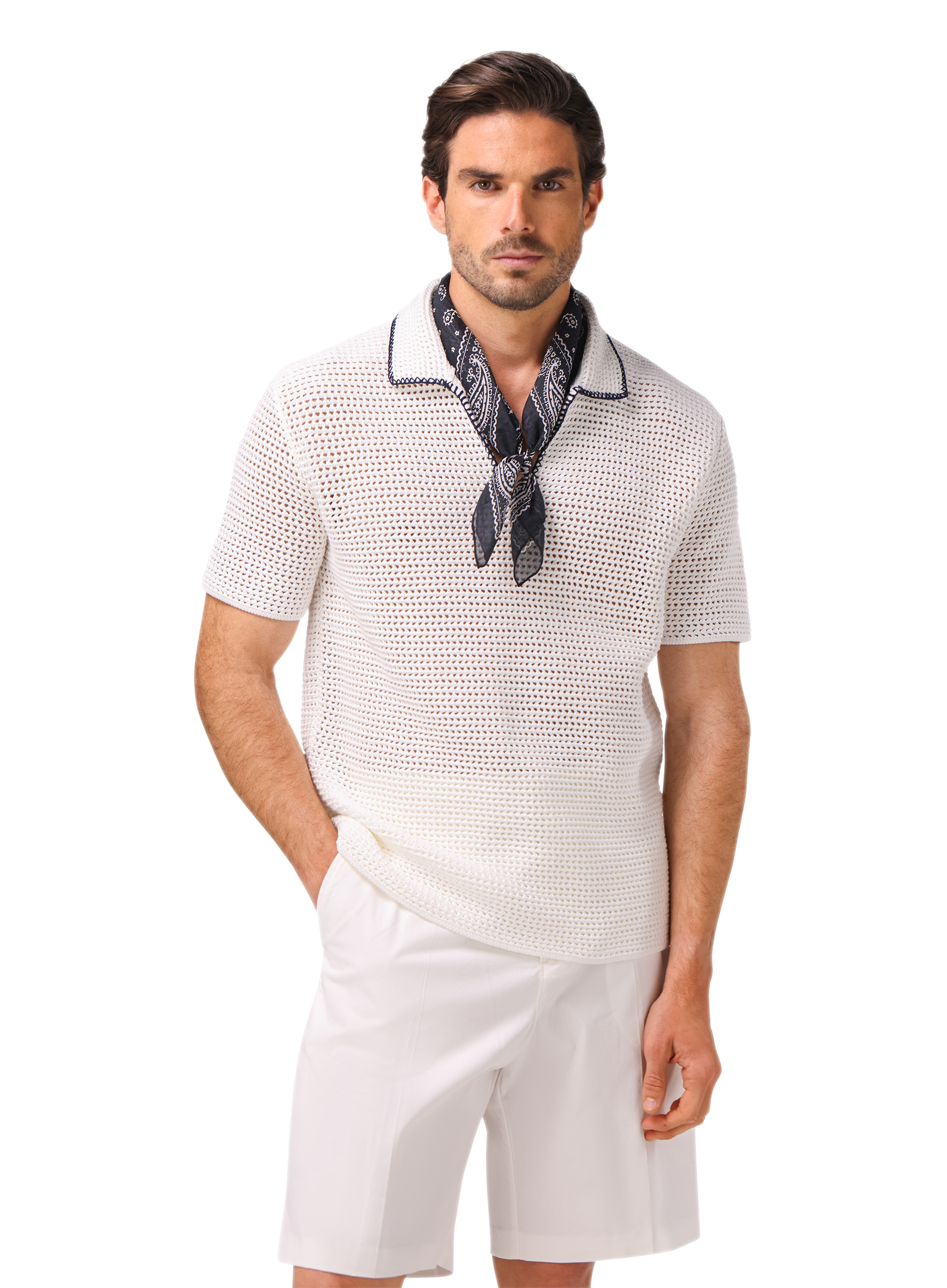 Batten cotton shirt