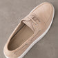 Boatsneakers van suède | FULL_WIDTH | Beige