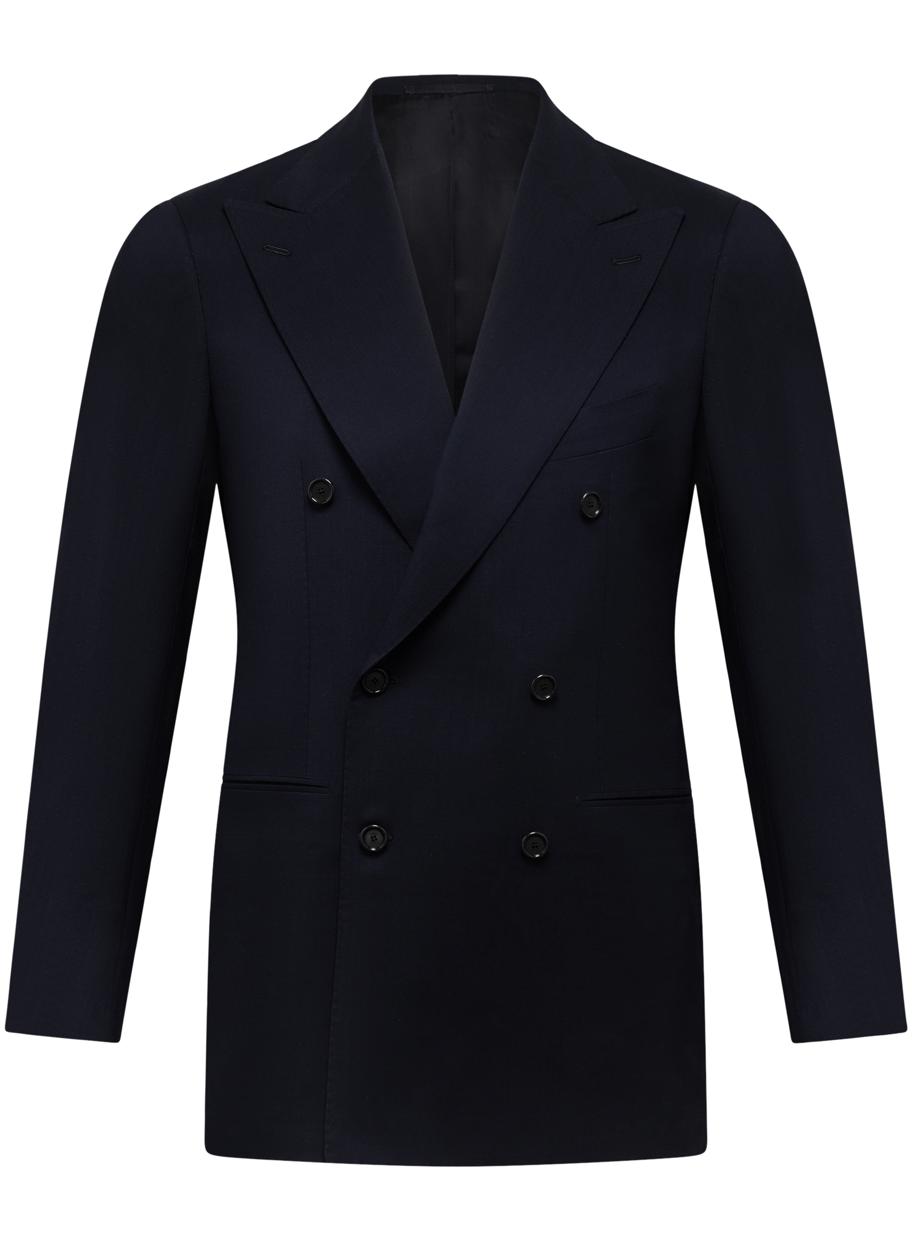 Double breasted pak van scheerwol | BLUE NAVY
