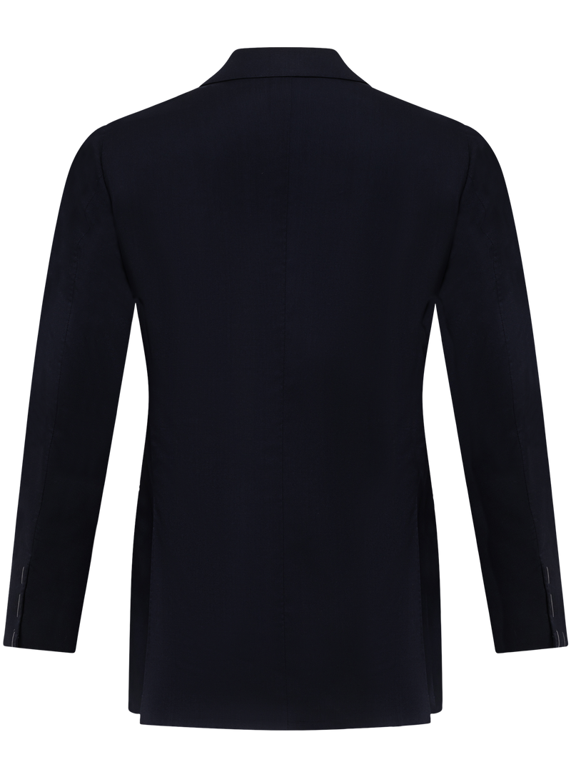 Double breasted suit made of virgin wool