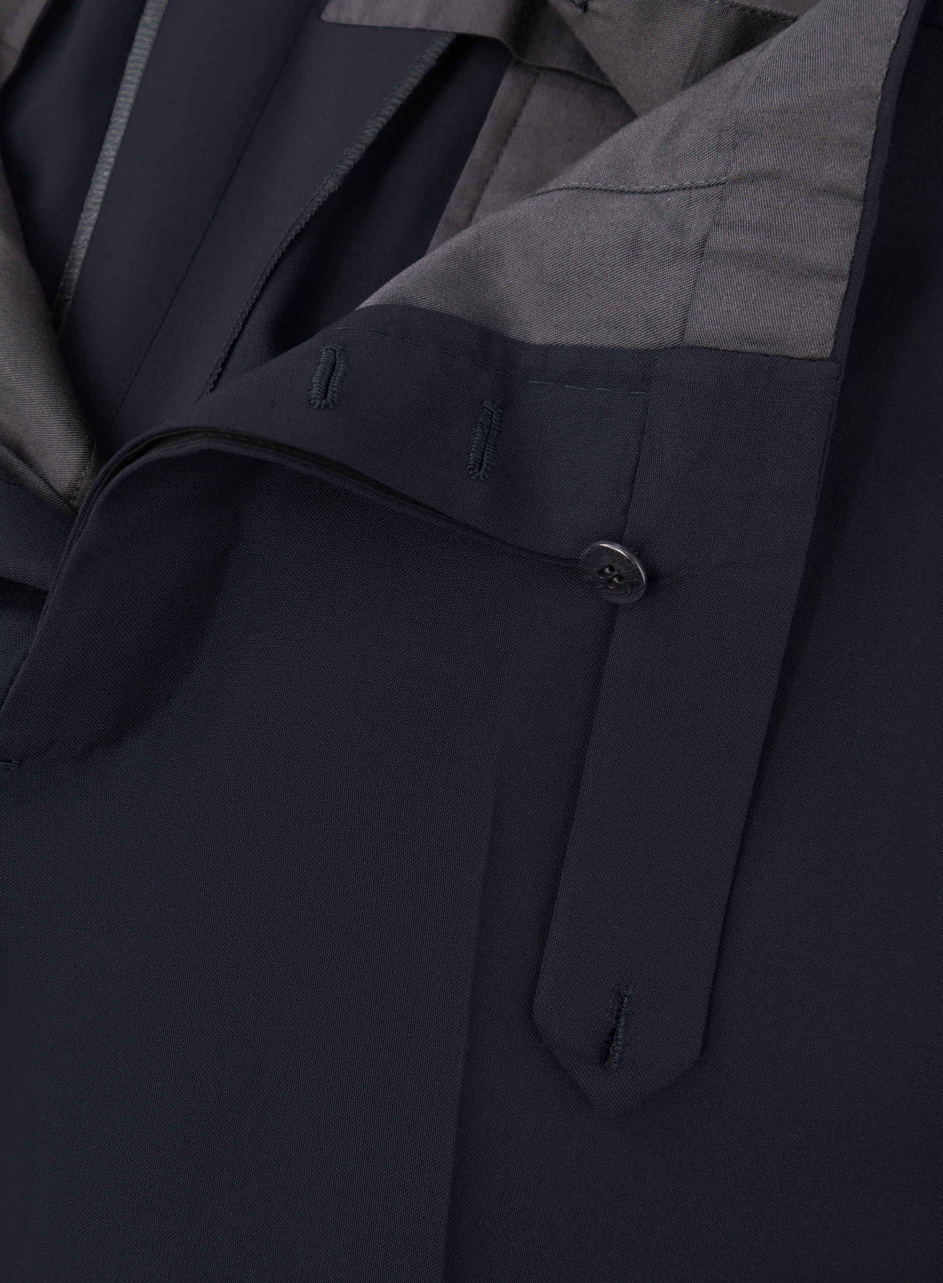 Double breasted pak van scheerwol | BLUE NAVY