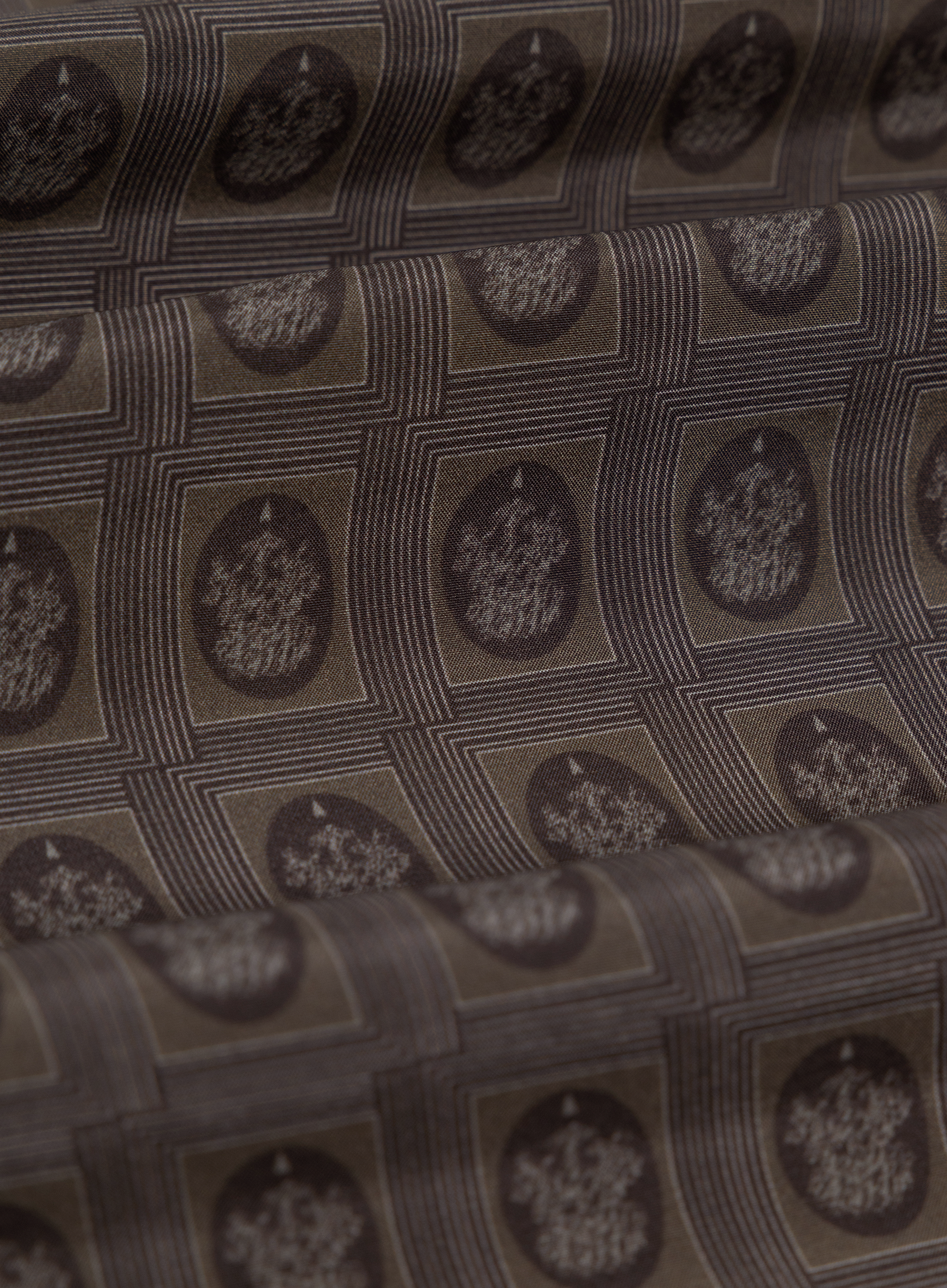 Zijden shawl | FULL_WIDTH | TAUPE