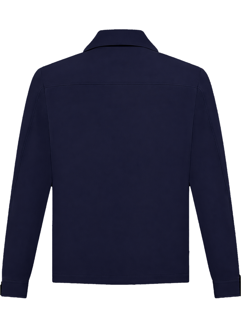 Overshirt made of virgin wool