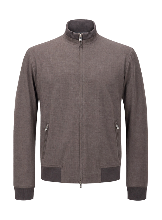 Icon shearling bomber jacket