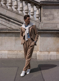 Corduroy pak van katoen en cashmere | FULL_WIDTH | Camel