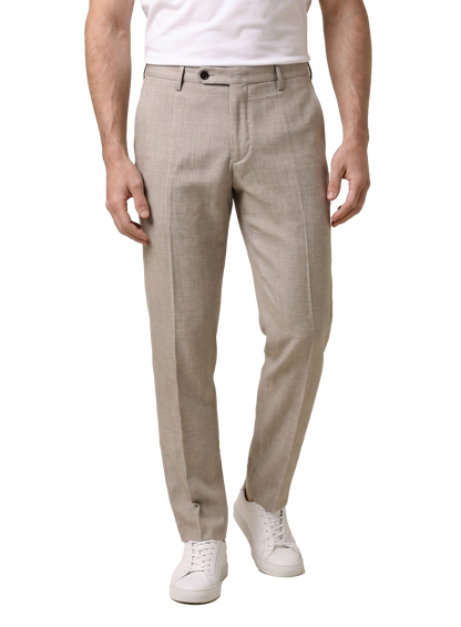 Broek van katoen | MODEL | FULL_WIDTH | Beige