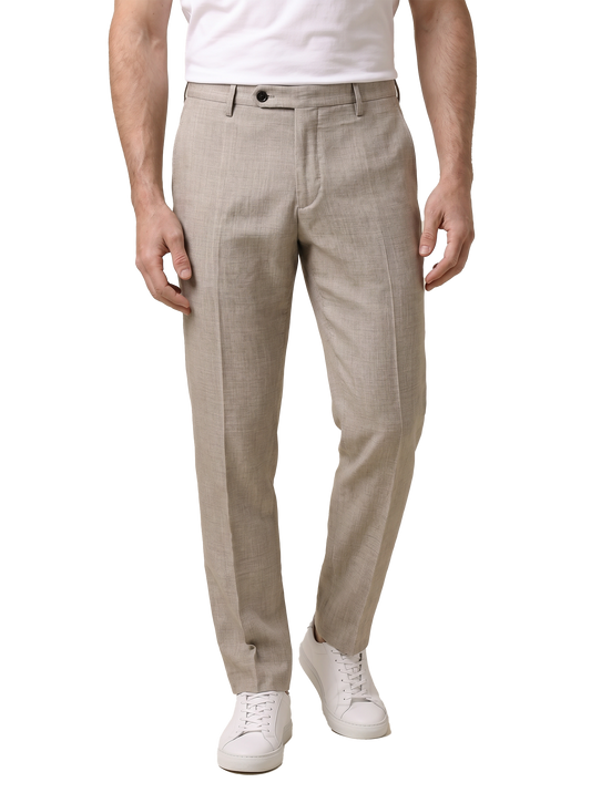 Broek van katoen | MODEL | FULL_WIDTH | Beige