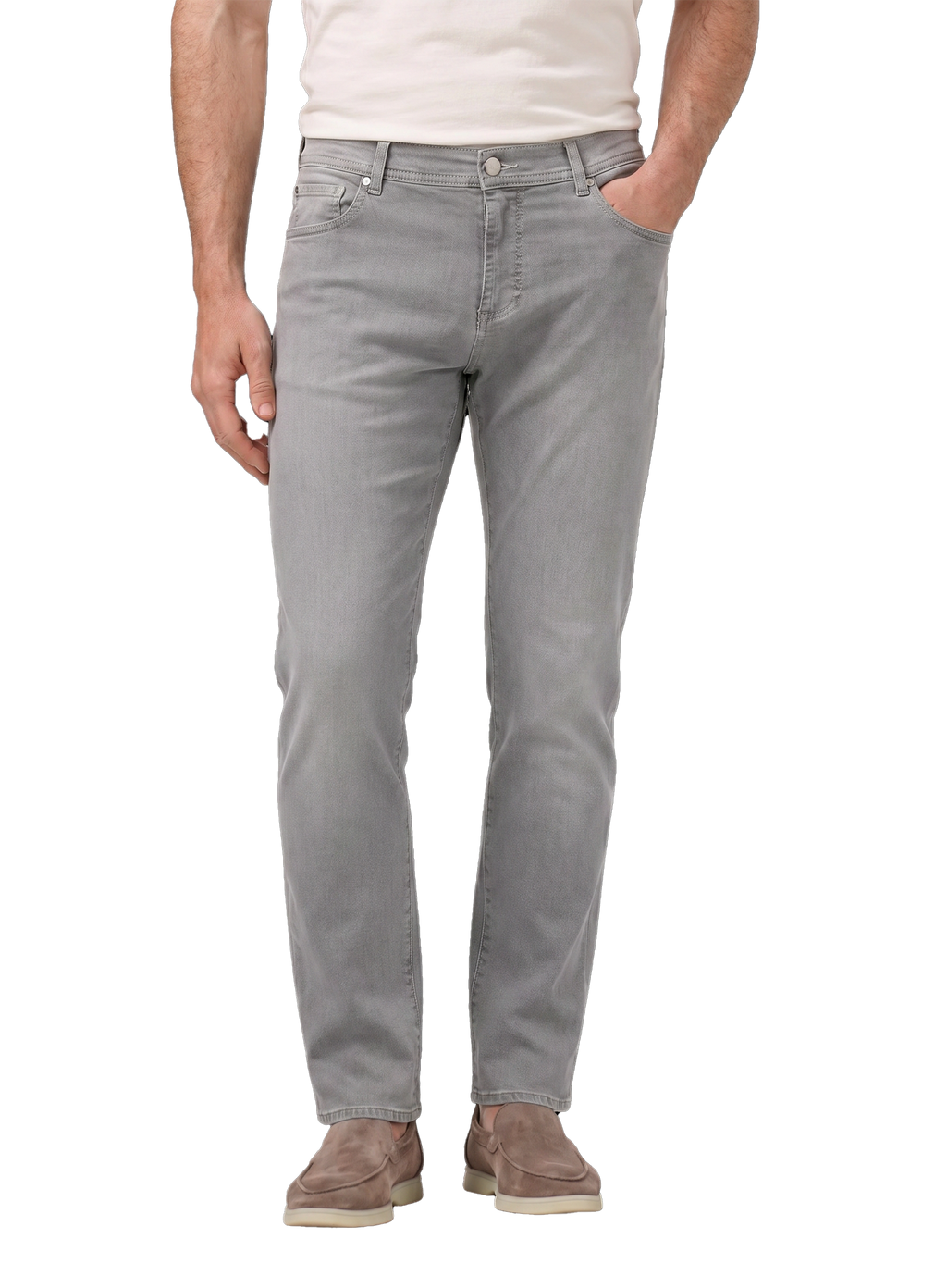 Tokyo 5-pocket jeans | MODEL | FULL_WIDTH | L.Grijs