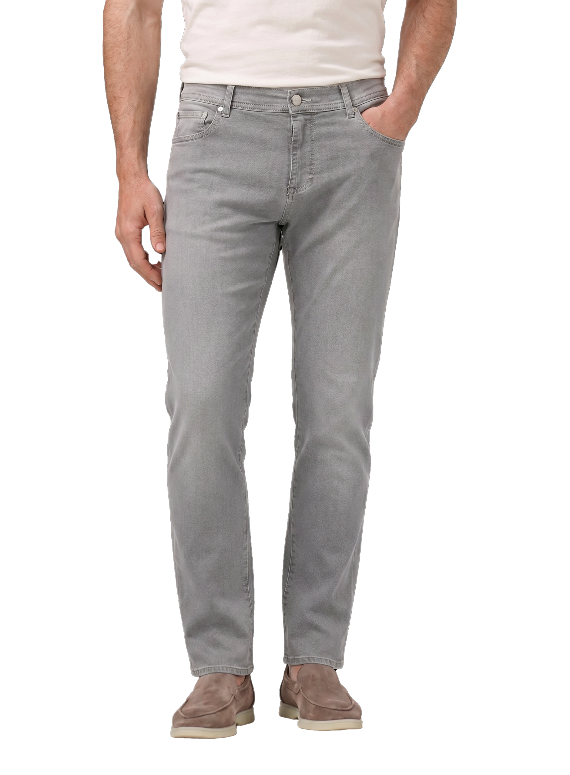 Tokyo 5-pocket jeans | MODEL | FULL_WIDTH | L.Grijs