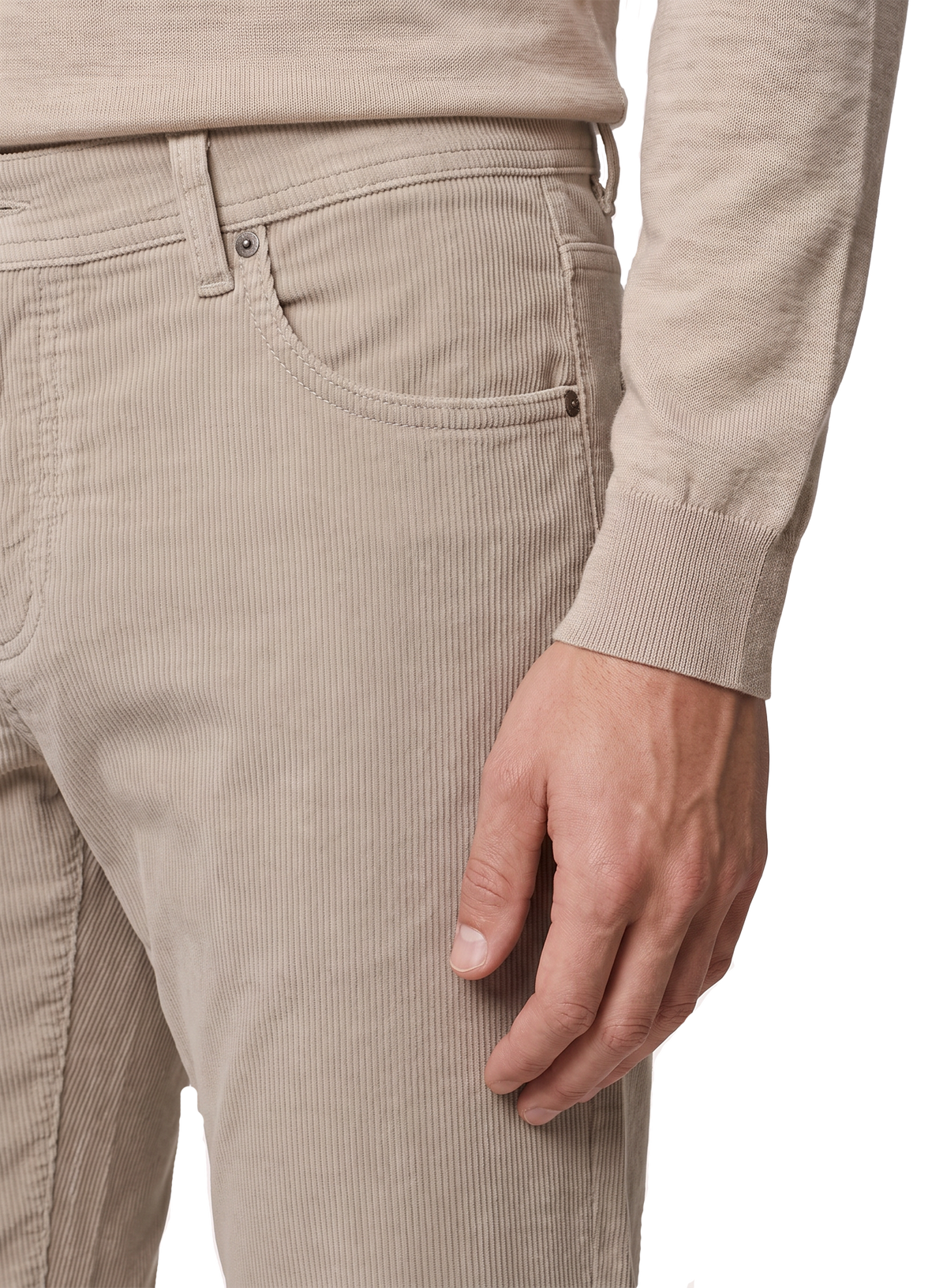 Corduroy 5-pocket jeans in katoen cashmere stretch | FULL_WIDTH | KIEZEL