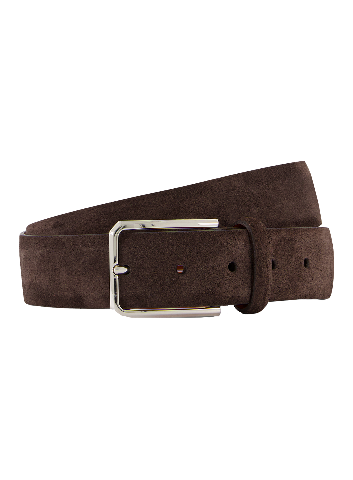 Suède riem | Bruin