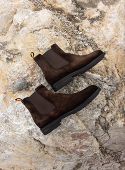 Chelsea boots van suède | FULL_WIDTH | D.Bruin