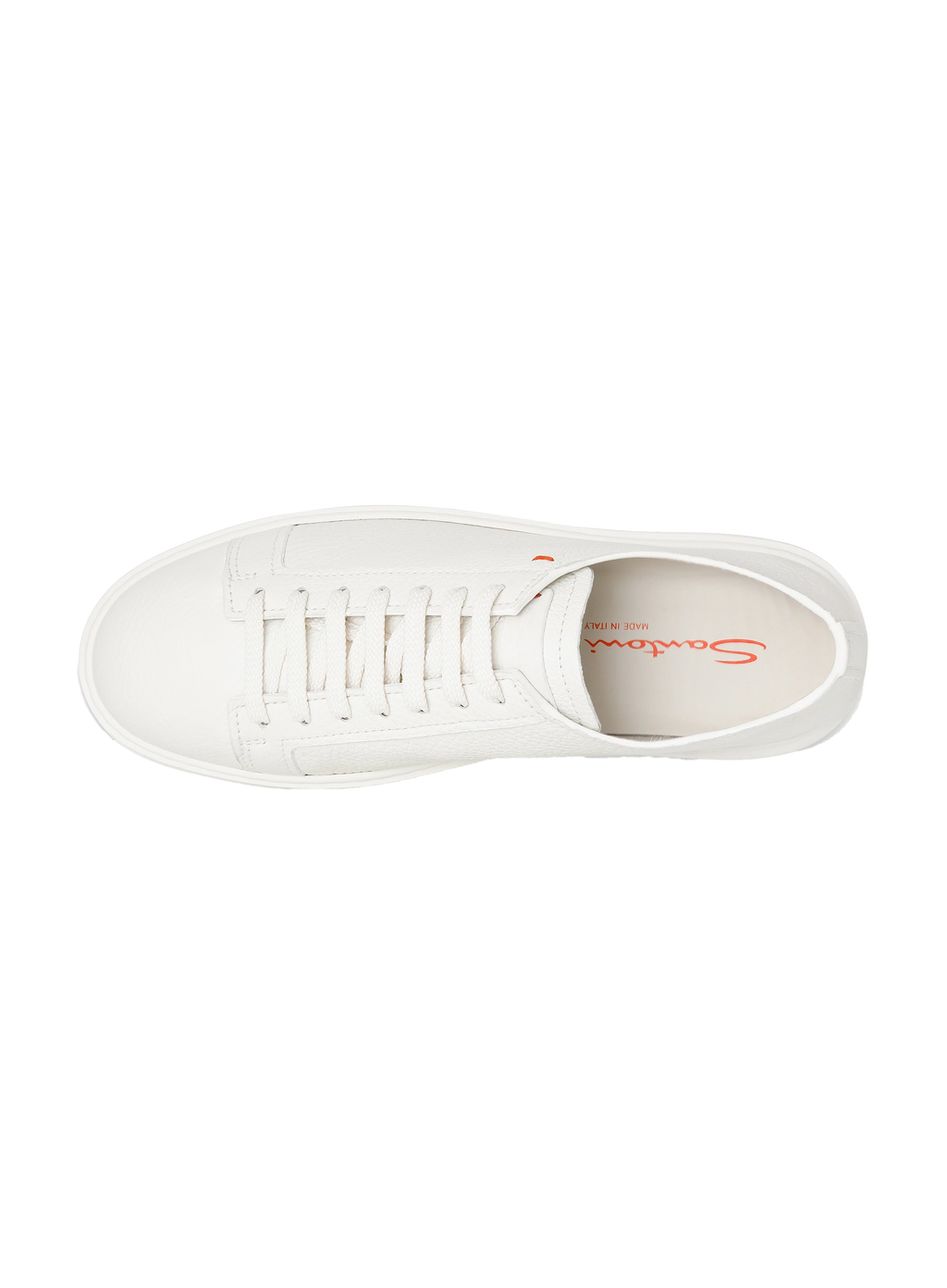 Sneakers in leer | Wit