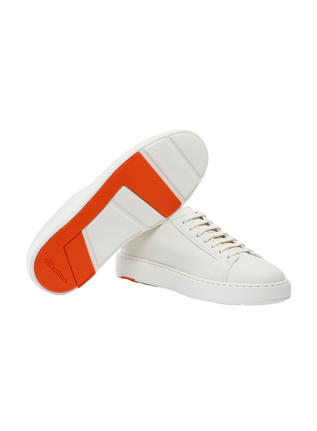 Sneakers in leer | Wit