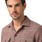 Glencheck overshirt van zijde, linnen en katoen | FULL_WIDTH | MODEL | Multicolor