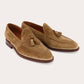 Suède Conte Max tassel loafer | LICHT TAUPE