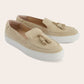 Suède tassel loafers | L.BEIGE