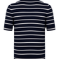 Gestreept t-shirt van katoen | BLUE NAVY