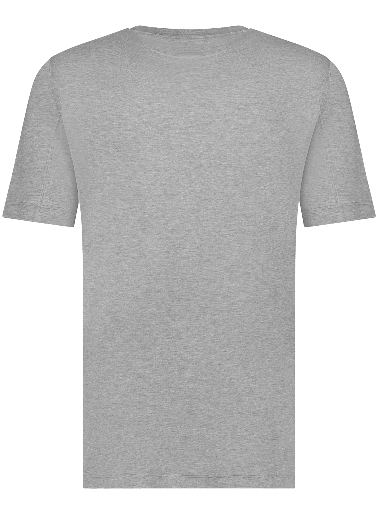 T-shirt van katoen | Grijs