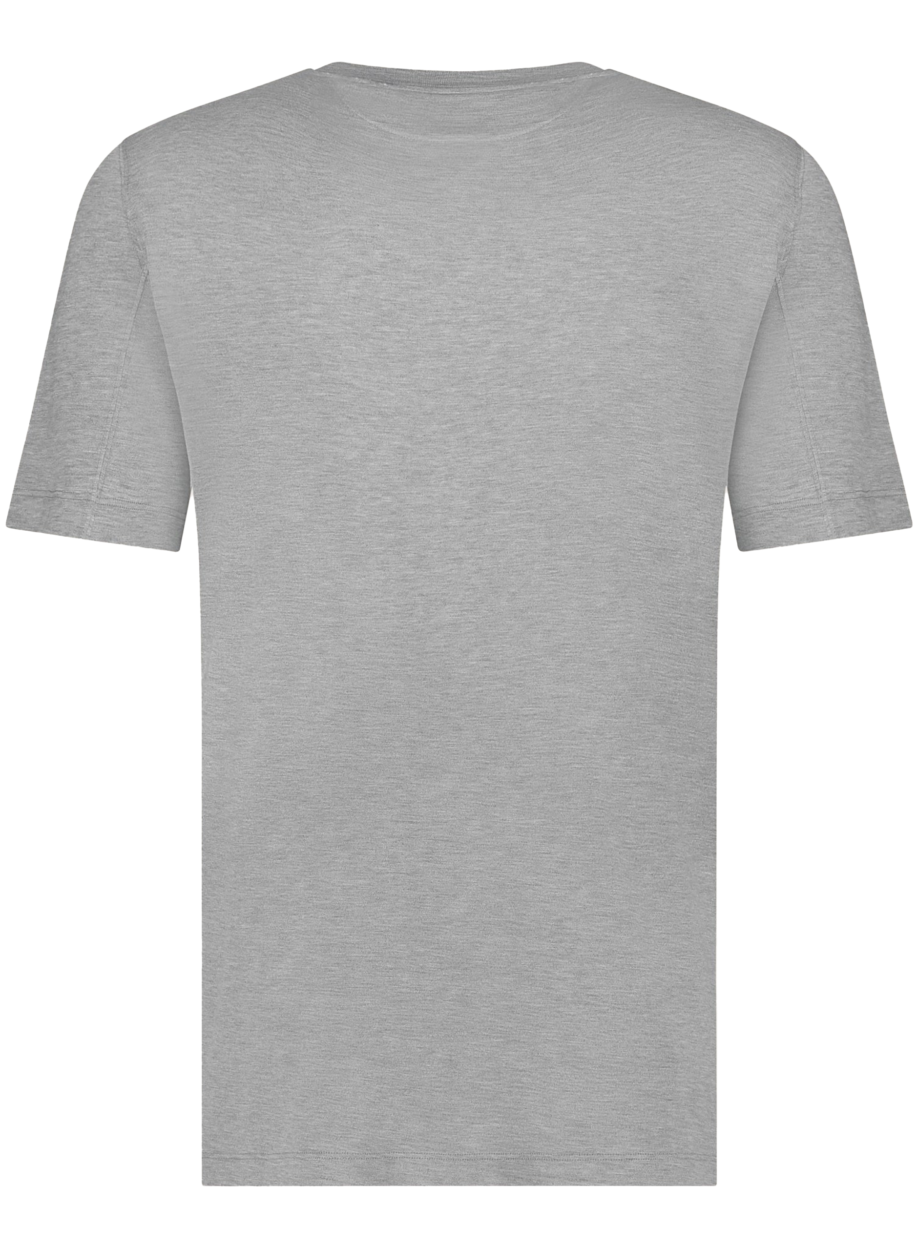 T-shirt van katoen | Grijs