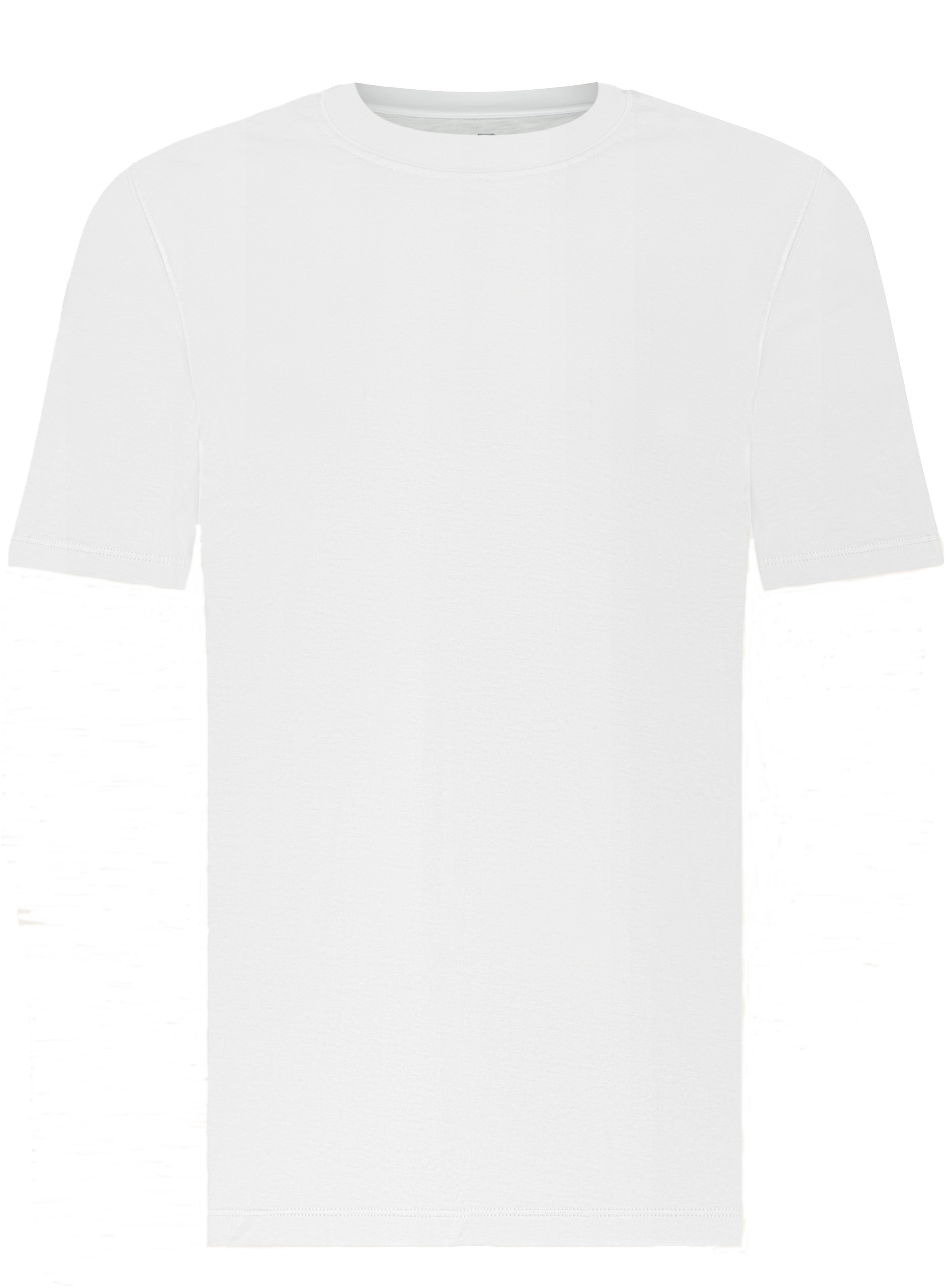 T-shirt van katoen | Wit