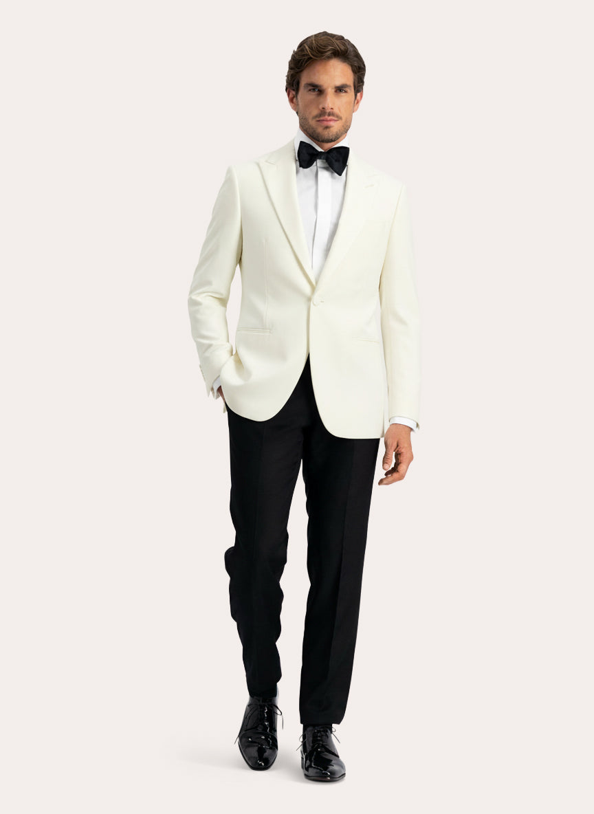 Colbert van velours | MODEL | FULL_WIDTH | Wit